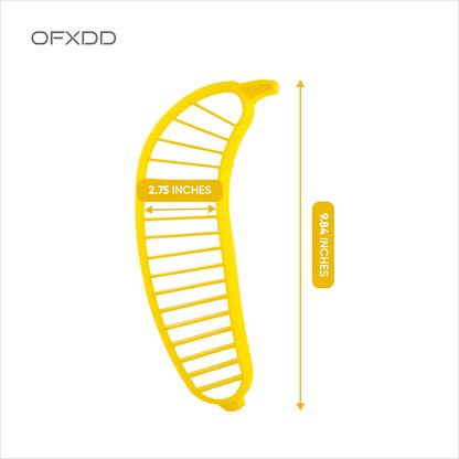 Plastic Banana Slicer 9.84" - Easy Banana Cutter - Kitchen Gadget