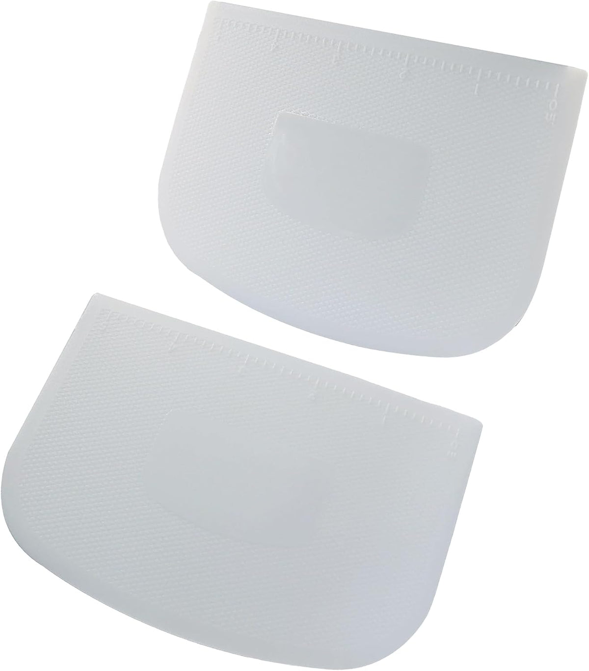 5 Pcs Flexible Bowl Spatula, White