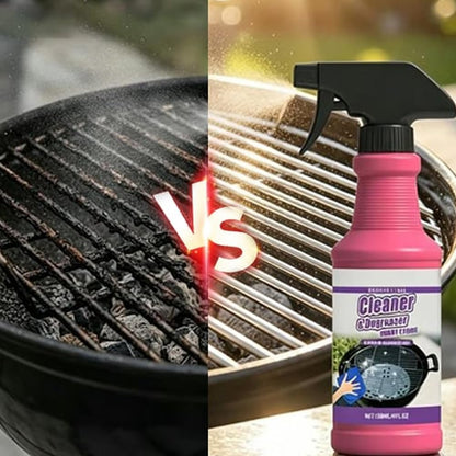3 PCS BBQ Grill Cleaner Spray: Fast-acting Heavy-duty Grill Degreaser Spray to Remove Grease - Kitchen Cleaner for Stainless Steel, Smoker, Outdoor Kitchen (3)