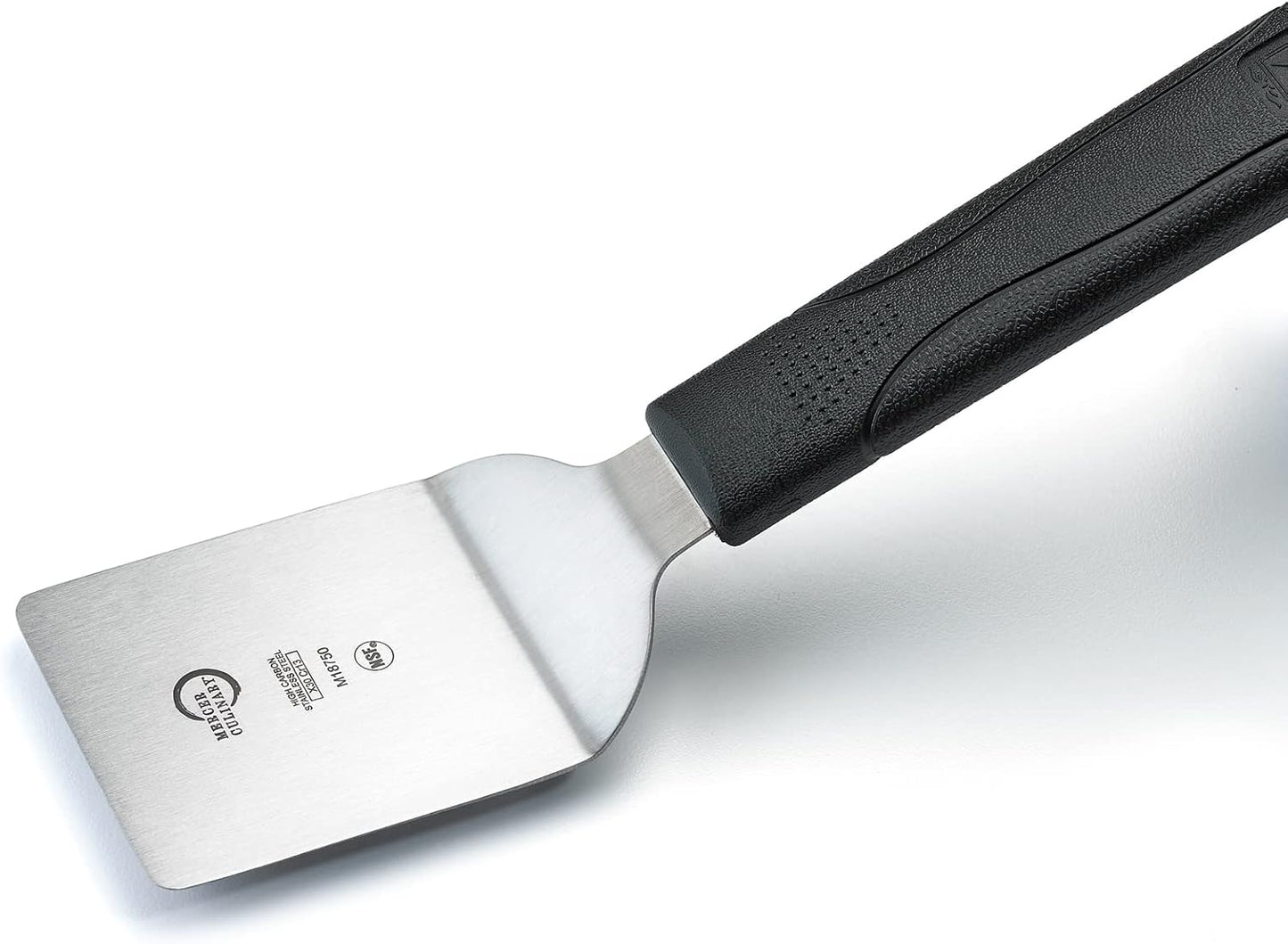 Mercer Culinary Millennia Bench Scraper, 5 7/8 Inch X 3 1/2 Inch Blade, Black Handle