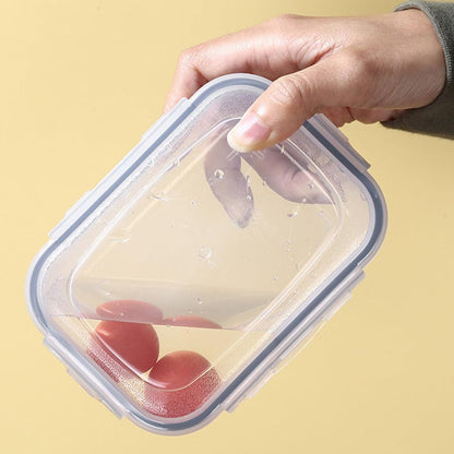 3 Pack Food Storage Containers with Lids, Meal Prep Containers Reusable, BPA-Free, Leak Proof Plastic Food Storage