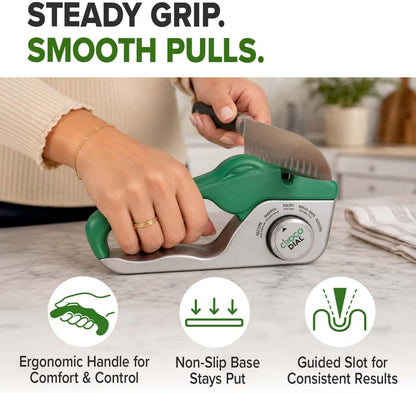 5-in-1 Knife Sharpener for Straight & Serrated Knives