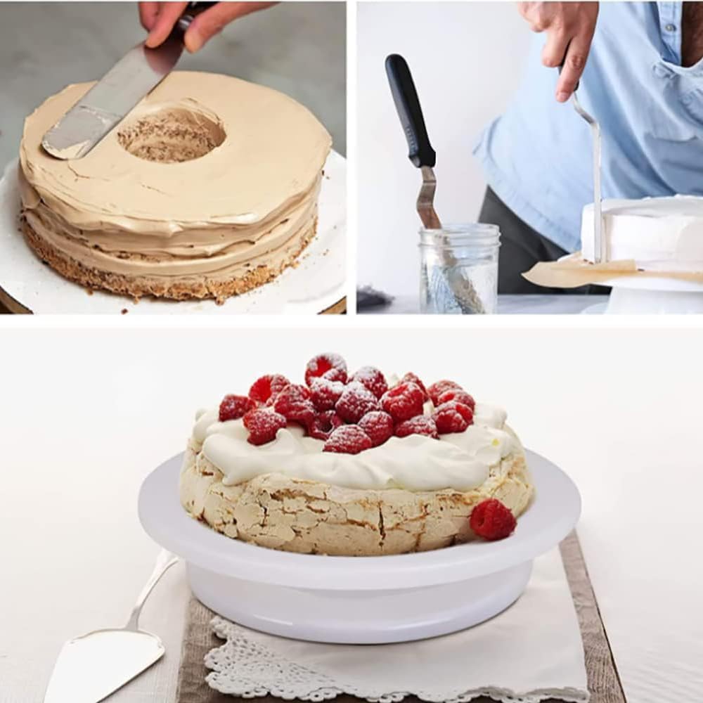 Cake Decorating Turntable, 11" Cake Decorating Supplies Revolving