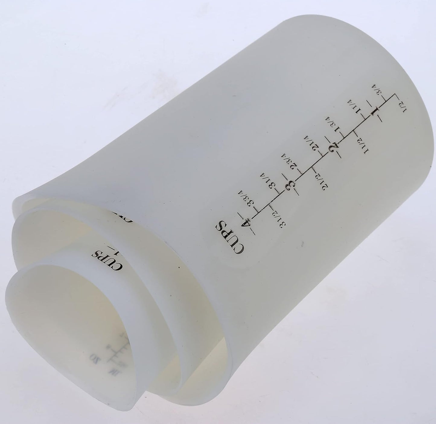 Szxc Silicone Flexible Nestable Measuring Cups Set for Epoxy Resin, Butter, Chocolate - 4 Cup + 2 Cup + 1 Cup - Melt Stir Squeeze & Pour - BPA Free - Standard & Metric Measurment Markings