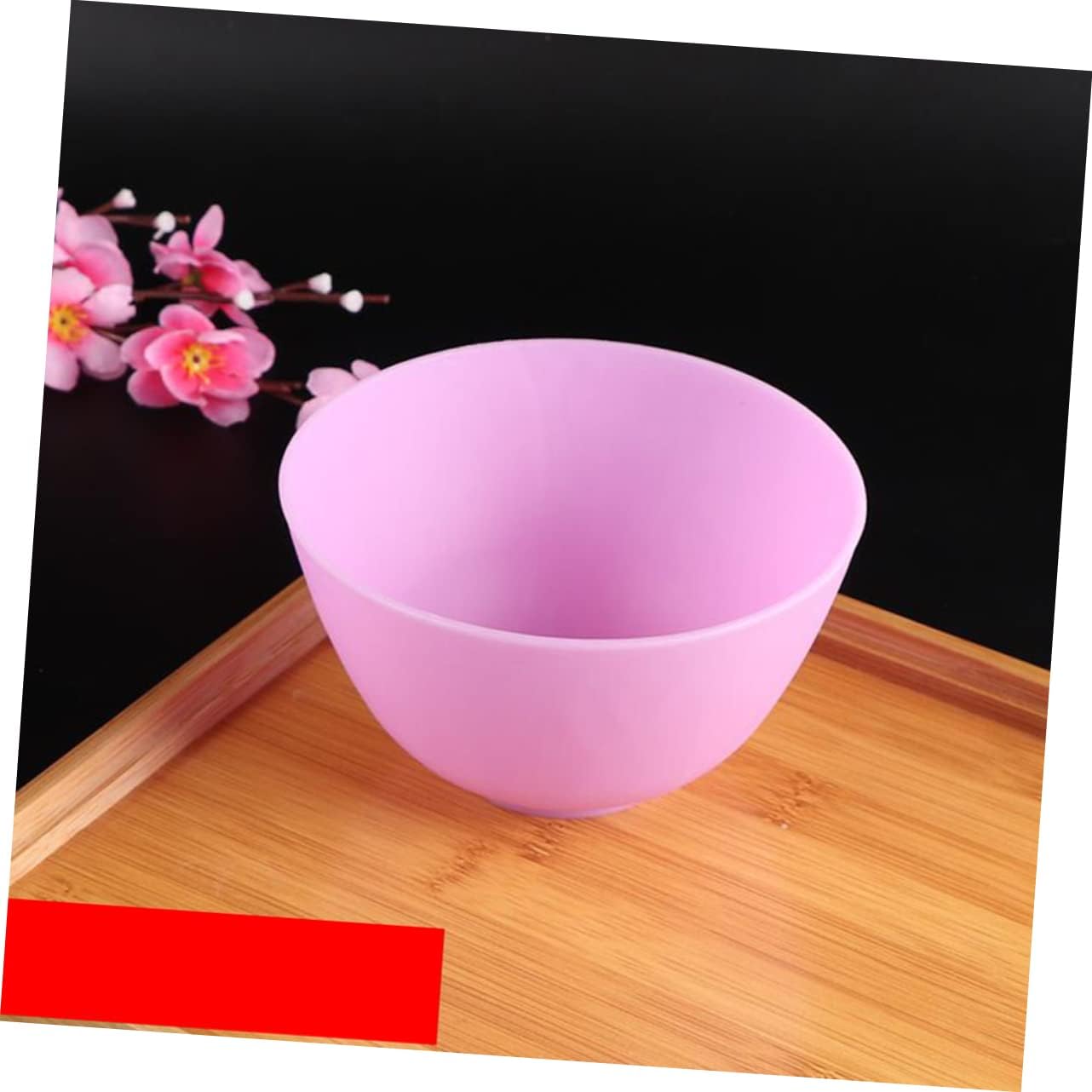 Didiseaon Odorless Anti-drop Silicone Mixing Bowl for Facial Masks Cooking Flexible Microwave Dishwasher Safe for Ingredients Sauces Medium Green