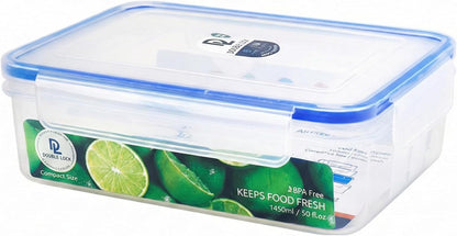 Tribello 250 oz Extra Large Airtight Food Storage Containers with SnapTight Lids – Clear, Stackable, BPA-Free Meal Prep Containers for Kitchen, Freezer & Pantry Storage