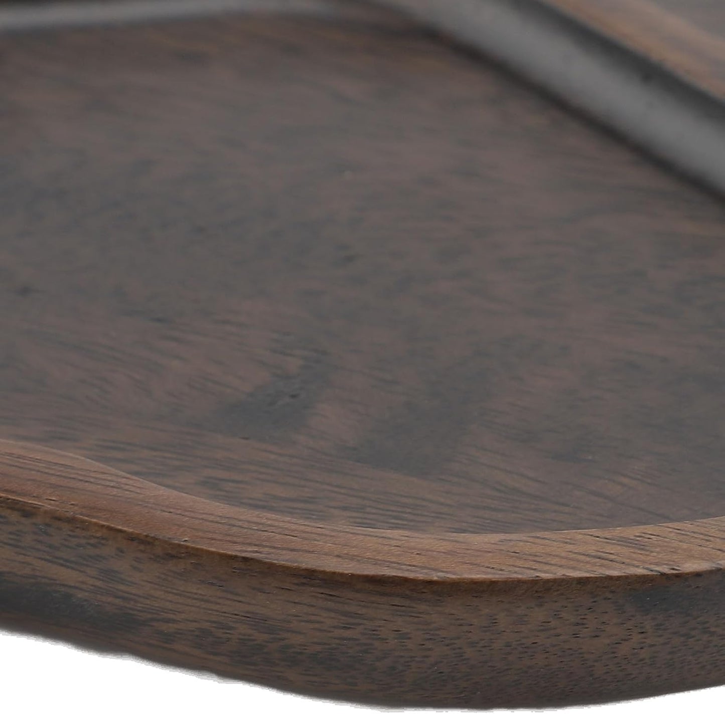 Divided Serving Tray, 3 Compartments Appetizer Snack Dishes Decorative Wooden Serving Platters Chip and Dip Tray for Snack Nut Fruit Veggie