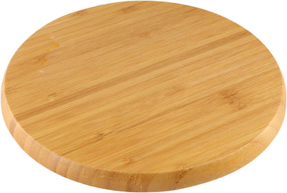 Bamboo Plates Bamboo Tray 5 Compartments Party Platter Fruit platters Snack Tray Candy Tray for Serving Dishes, Serving Platters, Chip and Dip Tray