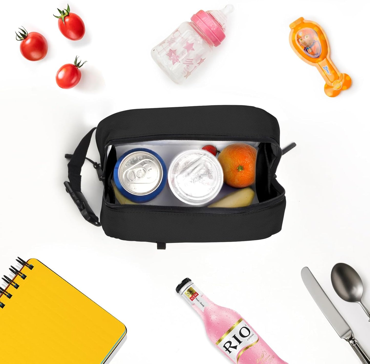 Cerbonny Freezable Cooler Bag for Work/School Travel - Mini Insulated Bag Fit For Yogurt