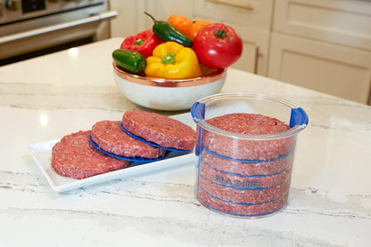 RAZOR Burger Press Caddy for Perfect Shaped Patties On The Go
