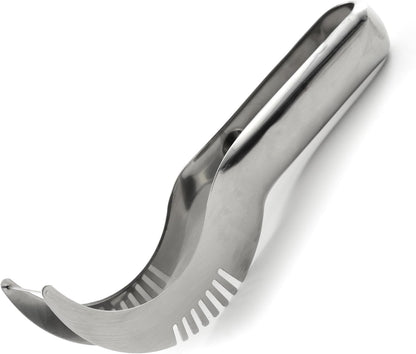 Norpro Stainless Steel Watermelon Slicer & Tong Server, 8.5″