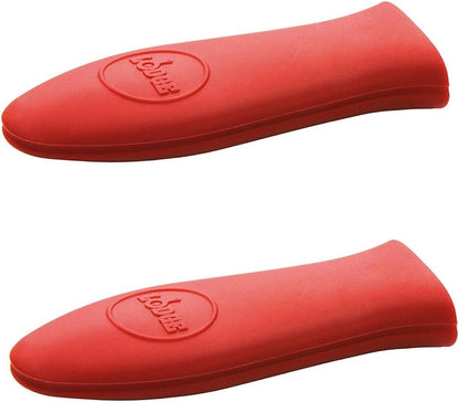 Lodge Silicone Hot Handle Holder for 9 Inch and Larger Skillets, Red