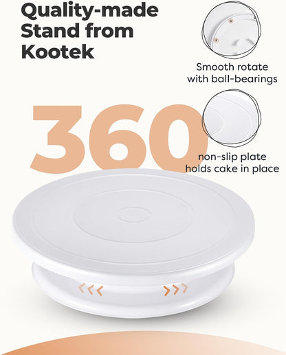 Kootek 71 Cake Decorating Kit Baking Supplies Tools for Beginners & Pros