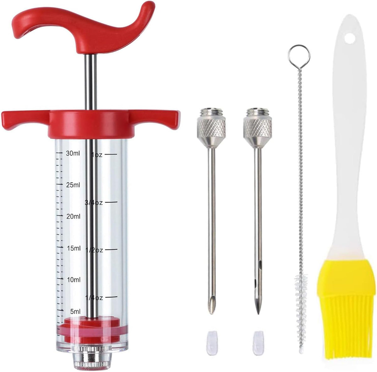 Meat Injector, Turkey Injector Syringe, 1oz - 1 Injector 1 Needle