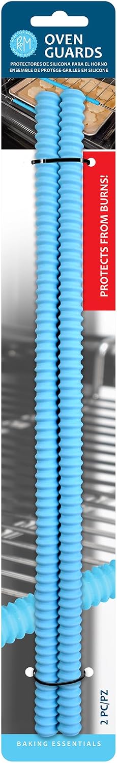 R&M Silicone Oven Guards, Protects Hands from Burns, Set of 2, Trim to Size, Dishwasher Safe, Up to 400°F (204°C)