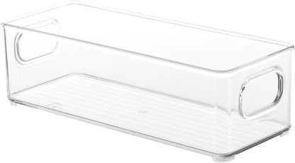 STORAGEBUD Fridge Organizer - 14 Piece Refrigerator Organizer Bins - Stackable Freezer Organizer - Clear Refrigerator Organizer - Acrylic Fridge Bins, (VDS-SB-BIN-14SET)