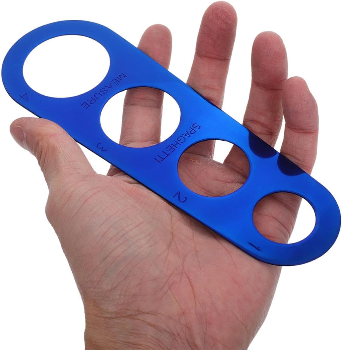 2pcs Stainless Steel 4-hole Spaghetti Measure Tool for Kitchen