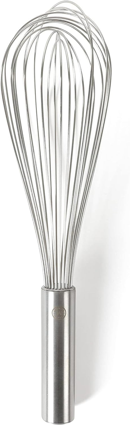 Martha Stewart Richburn 12-Inch Stainless Steel Balloon Whisk – Satin Finish, Durable Kitchen Whisk for Mixing and Whipping