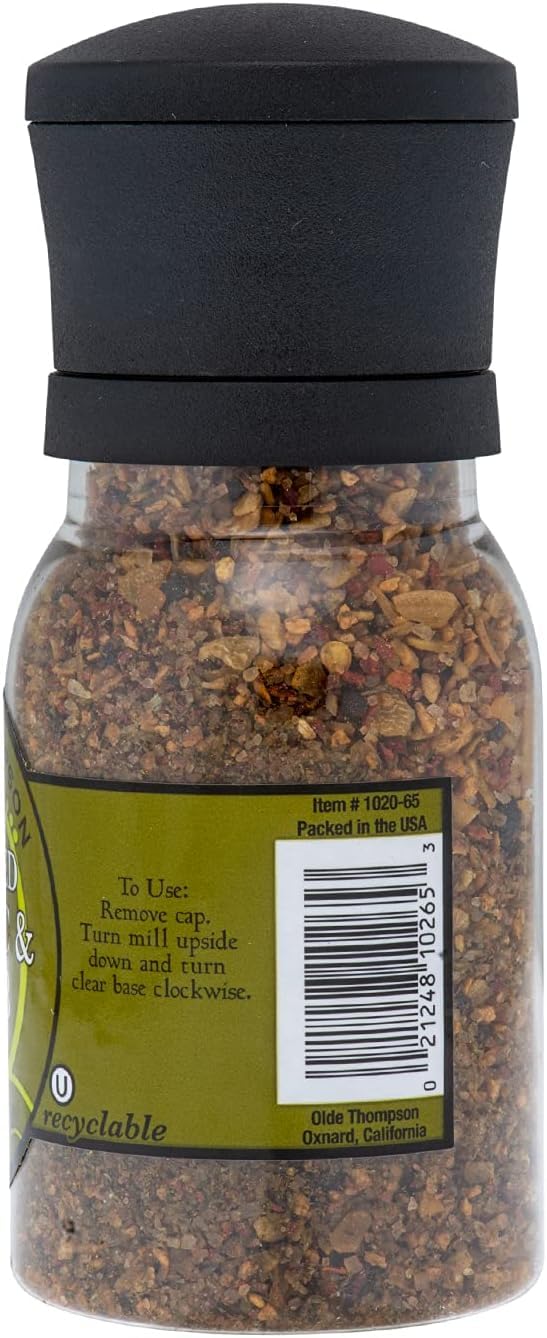 Olde Thompson Himalayan Pink Salt Grinder, 10 Ounce