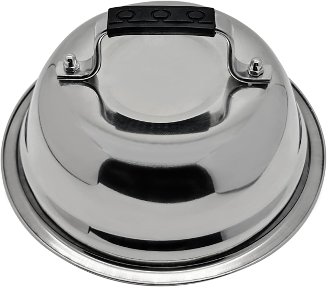 Outset Burger Cheese Melting Dome for Grill, Griddle, and Stovetop, Stainless Steel