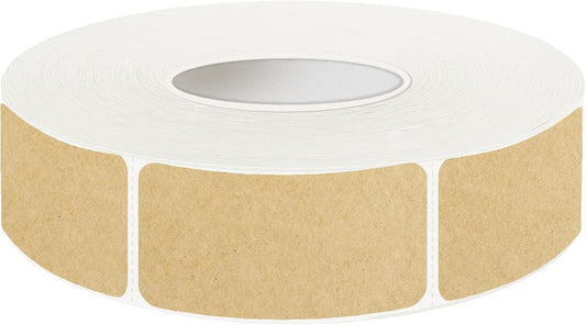 500 Pcs Removable Freezer Labels, Removable Freezer Labels Water Oil Resistant with Perforation Line for Food Containers Jars Pantry Organization (Morandi Color- 1x 2 inch)