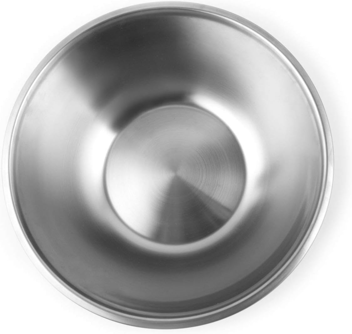 Fox Run Stainless Steel Small Mixing Bowl, 7.25 x 7.25 x 3.75 inches, Metallic