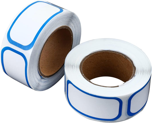 OSALADI 6 Rolls Removable Food Date Labels Stickers for Kitchen Storage Writable Expiration Date Tags for Containers and Bottles for Organizing Milk and Food Items