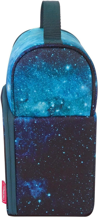 THERMOS Kids Dual Lunch Box, Galaxy Teal