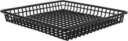 G.E.T. WB-315-MG Heavy Duty Iron Wire Utility Storage Basket/Bin with Handles, 11" x 8" x 8"