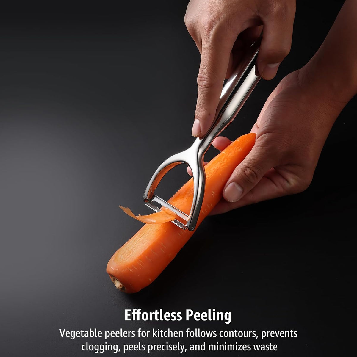 Y-Shaped Stainless Steel Vegetable Peeler for Potato Carrot Cucumber