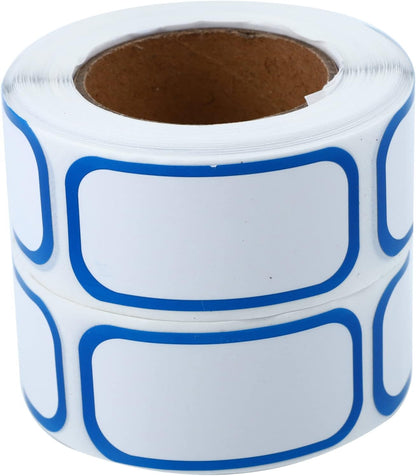 6rolls Removable Date Label Stickers for Food Storage Kitchen Date Marking Decals Easy to Write for Containers and Organization