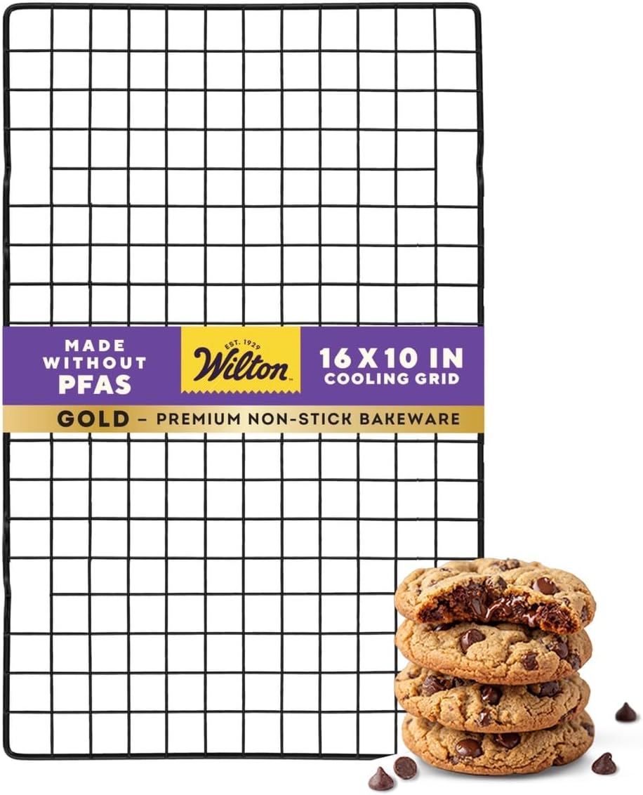 Wilton Gold Non-Stick Cooling Grid, Made Without PFAS, 16 x 10 in.