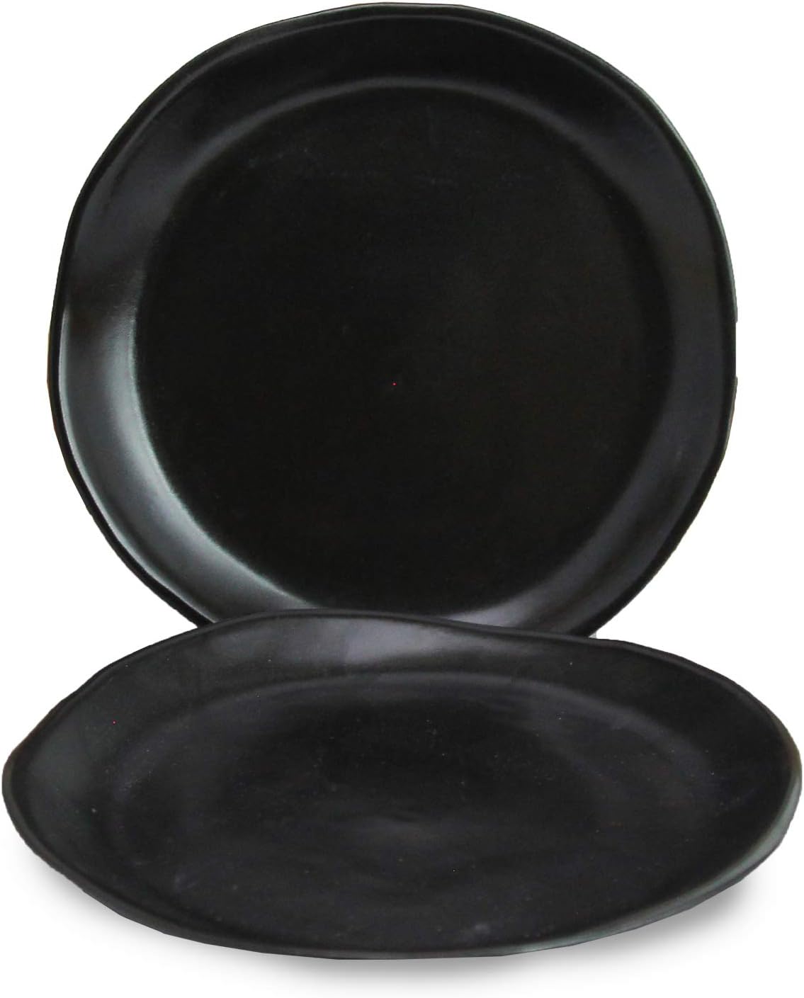 roro Handmade 2-Inch Matte Black Ceramic Pinch Bowls, Set of 6 – Versatile Stoneware for Spices, Condiments, Appetizers & Finger Foods