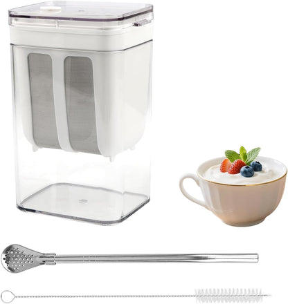 Greek Yogurt Strainer,1300ML Multi Yoghurt Maker Strainer