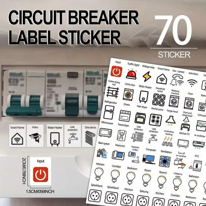 100-Pack Removable Freezer Labels, Waterproof Food Storage Stickers for Date & Contents Marking - Colors A