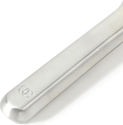 Calphalon Prime Straight Vegetable Peeler, Stainless Steel Peeler with Swivel Blade for Fruits & Vegetables, Weighted Handle for Control, Weighted Handle for Control