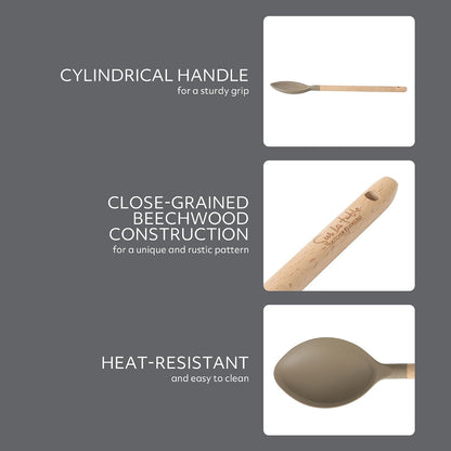 Sur La Table Kitchen Essential Mealcraft Silicone Spatula - Juniper Green