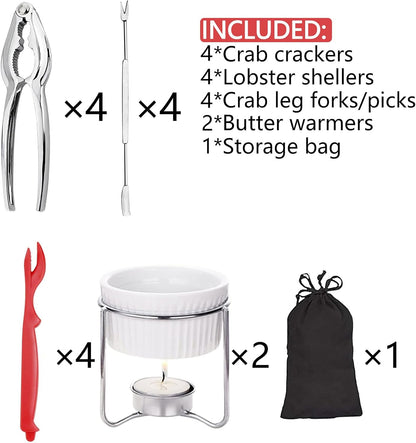 Crab Crackers and Tools （15pcs）