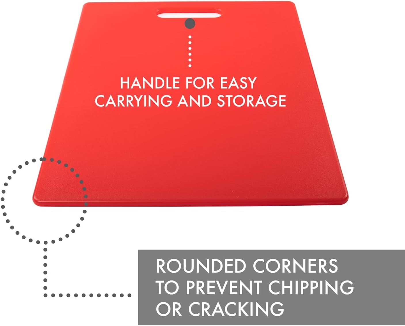 Made from high-density plastic that is conveniently sized at 11x14.5 inches