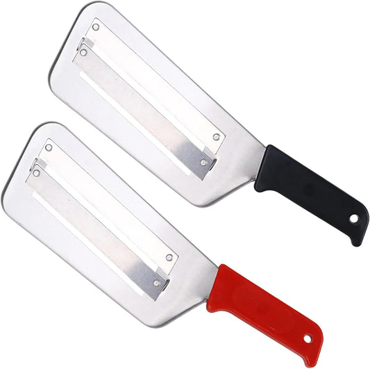 2 Pack Cabbage Shredder for Coleslaw,Stainless Steel Cabbage Slicer Shredder,Kitchen Lettuce Knife