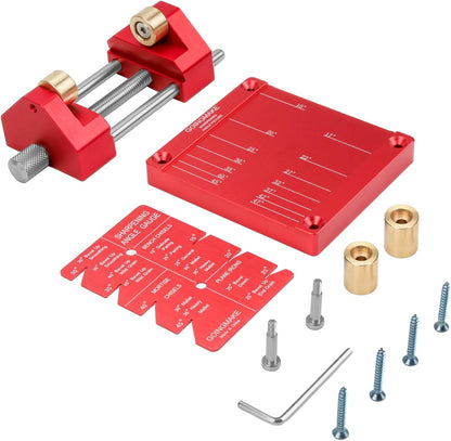 GOINGMAKE Honing Guide System Chisel Sharpening Kit for Woodworking Chisels and Planes 5/32" to 3" Chisel Sharpener Sharpening Holder Guide with Sharpening Angle Fixture, Angle Gauge and Storage Case
