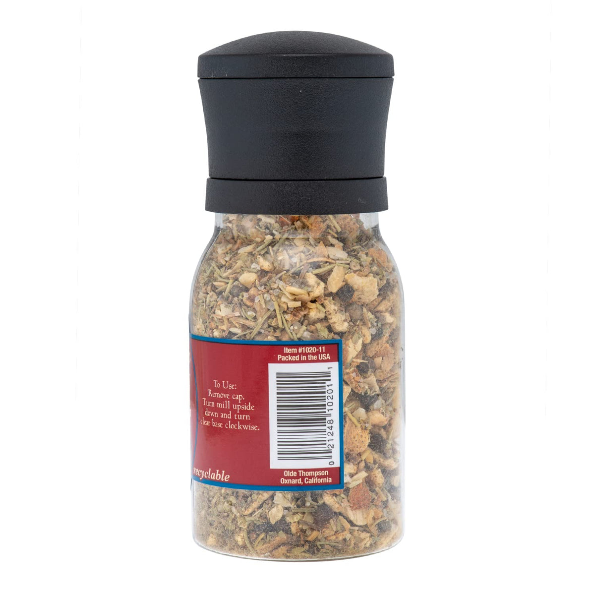 Olde Thompson Himalayan Pink Salt Grinder, 10 Ounce