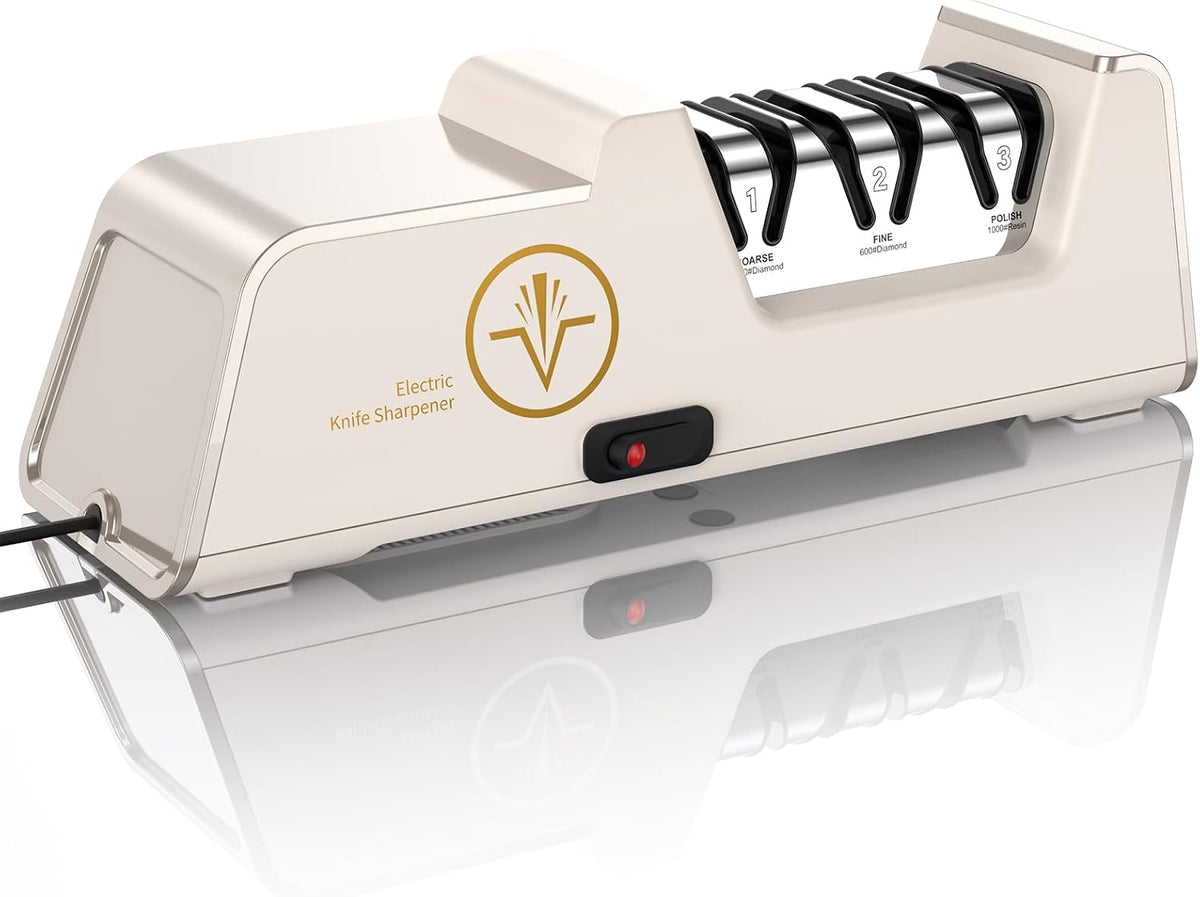 VIDOME Professional 3-Stage Electric Knife Sharpener