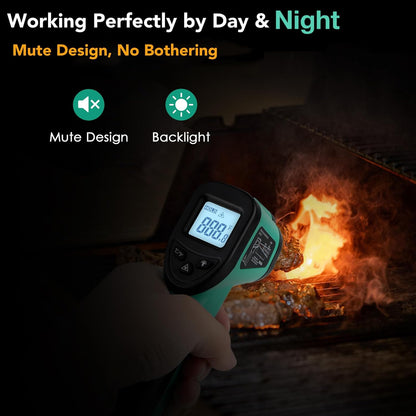 OnniOne Infrared Thermometer Temperature Gun for Cooking -58℉~1022℉