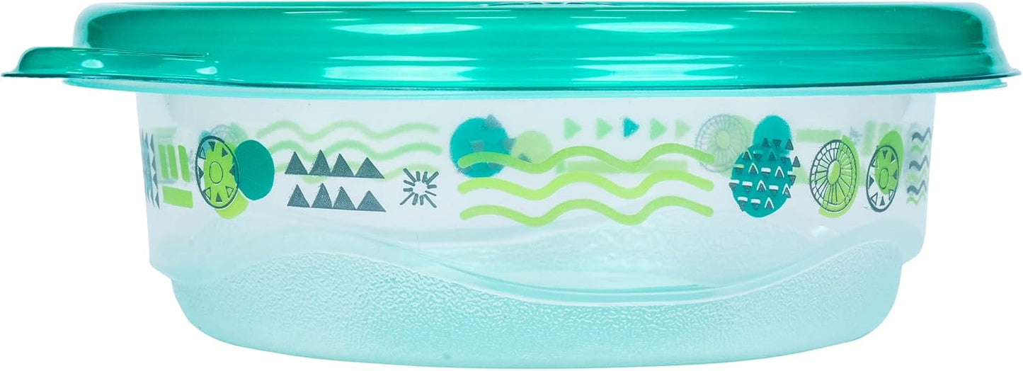Glad GladWare MatchWare Food Storage Containers with Lids, BPA Free Reusable Plastic 20 Piece Variety Pack for Lunches, Meal Prep, and Leftovers, Leak Resistant, Microwave and Dishwasher Safe