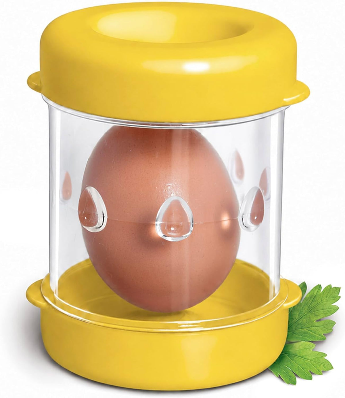 The Negg Boiled Egg Peeler - White