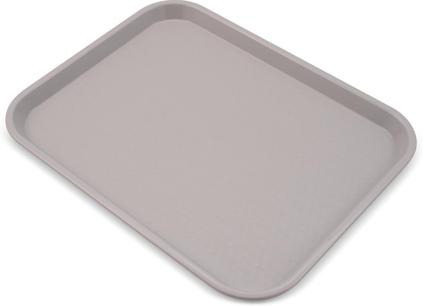 Carlisle FoodService Products Café Cafeteria Tray, Fast Food Tray for Restaurant or Commercial Use, 14" x 18", 1 Count, Black