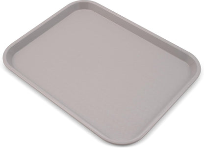Carlisle FoodService Products Café Cafeteria Tray, Fast Food Tray for Restaurant or Commercial Use, 14" x 18", 1 Count, Black