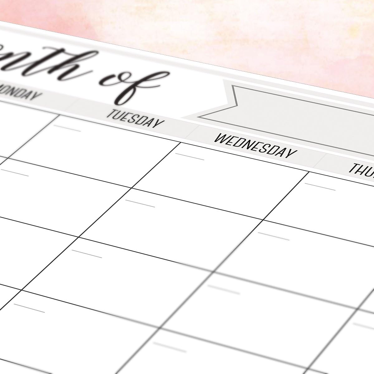 Magnetic Calendar for Refrigerator - Magnetic Dry Erase Calendar for Kids, Teens & Adults, Monthly and Weekly Planner Whiteboard - 12 x 16in (Grey)