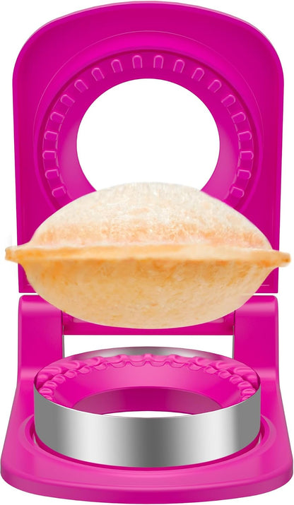 HiYZ Sandwich Cutter and Sealer - Stainless Steel Decruster Sandwich Maker - Peanut Butter and Jelly Crustless Sandwich Bread Pancake Maker Cookie Cutter for Kids Children Boys Girls